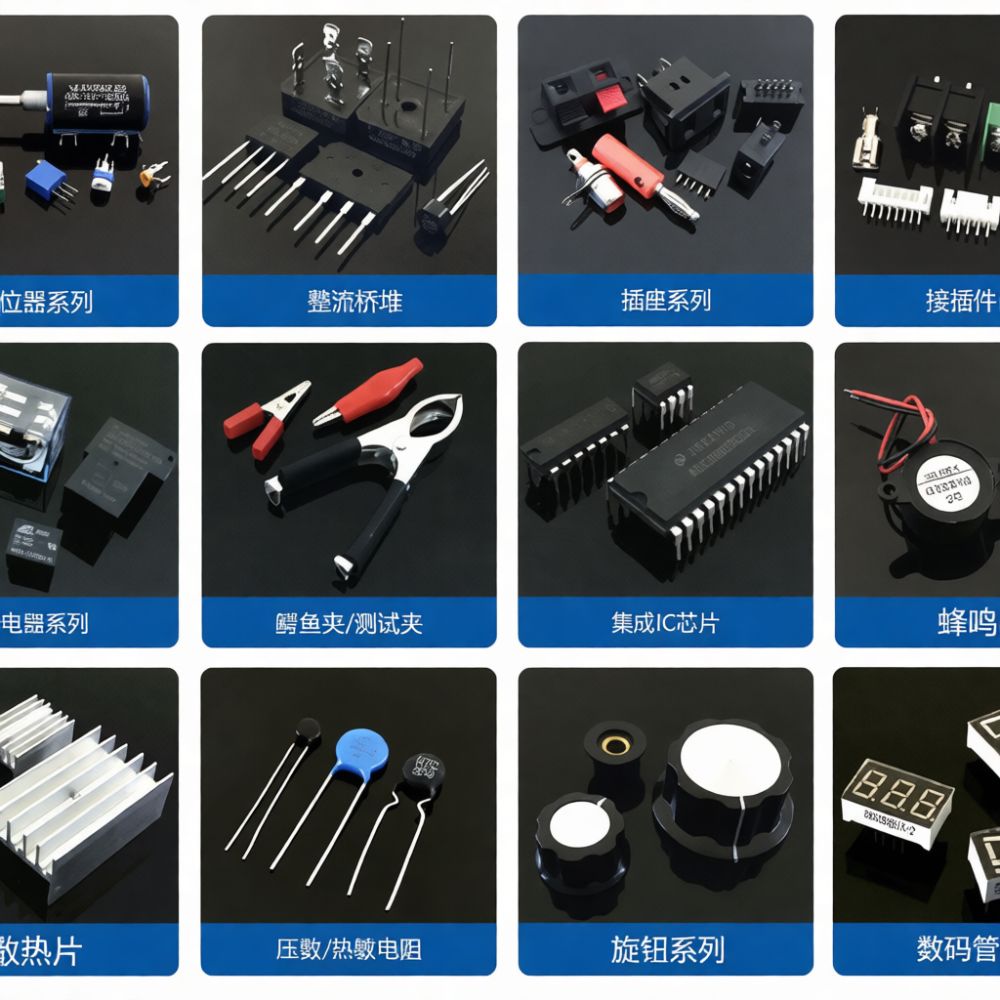 Electronics Repair Parts - Altavoz magnético externo de plástico para