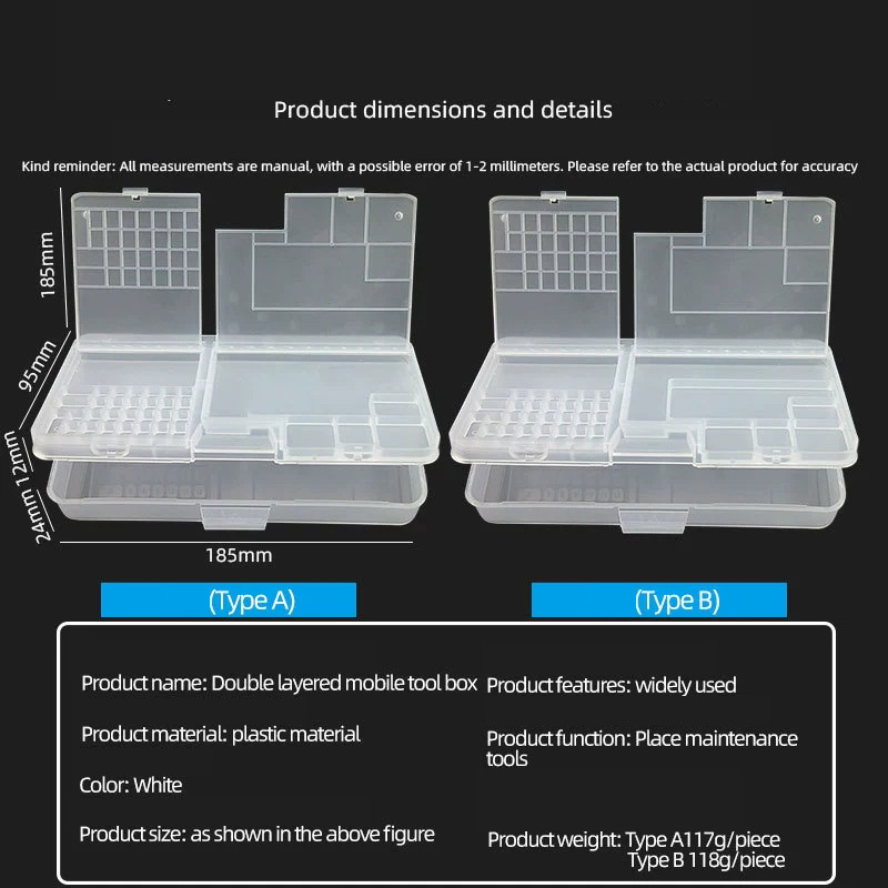 Caja de Almacenamiento de Comp - Electronic Repair Tutorial reseña y precio