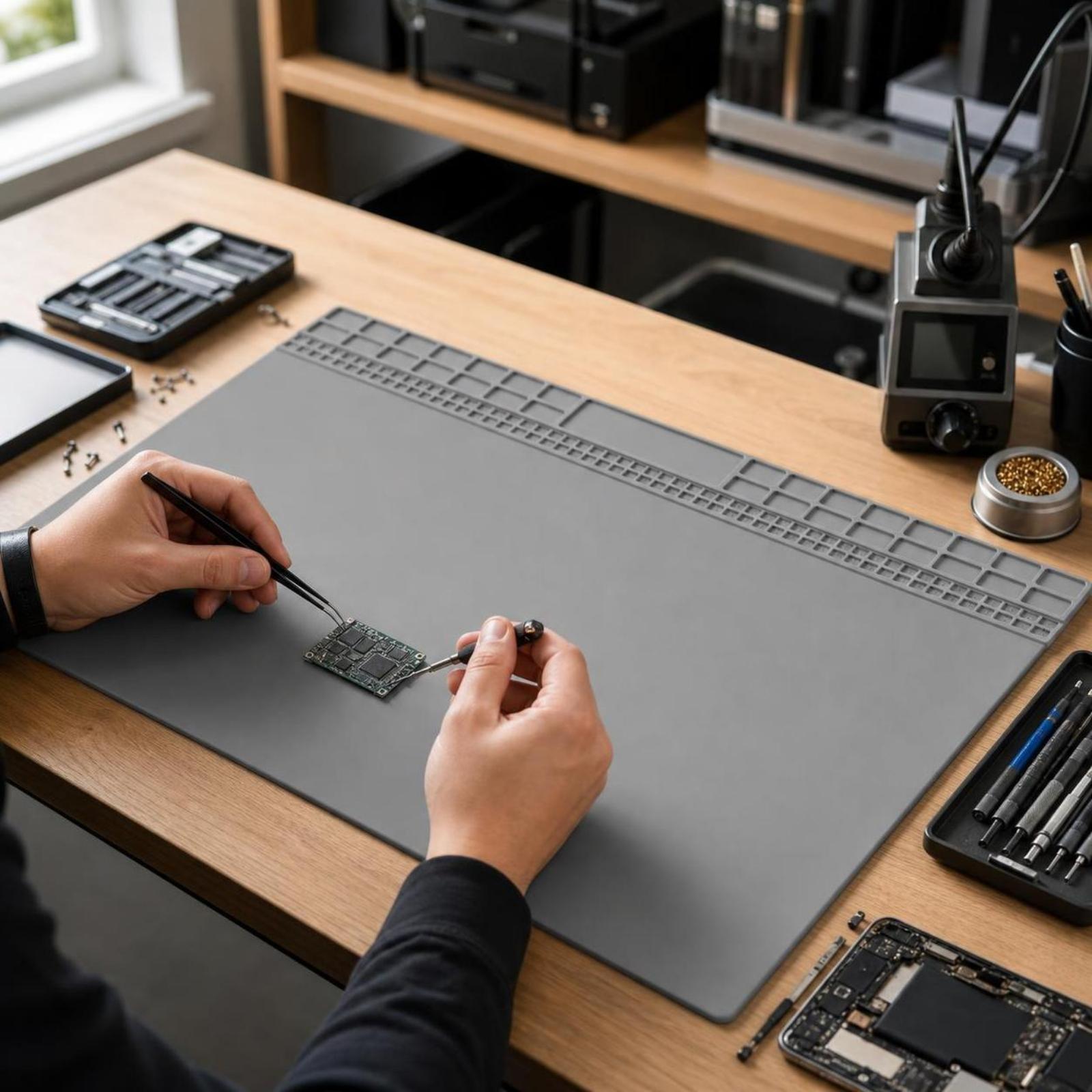 Alfombrilla de silicona resist - Electronics Repair In Usa reseña y precio