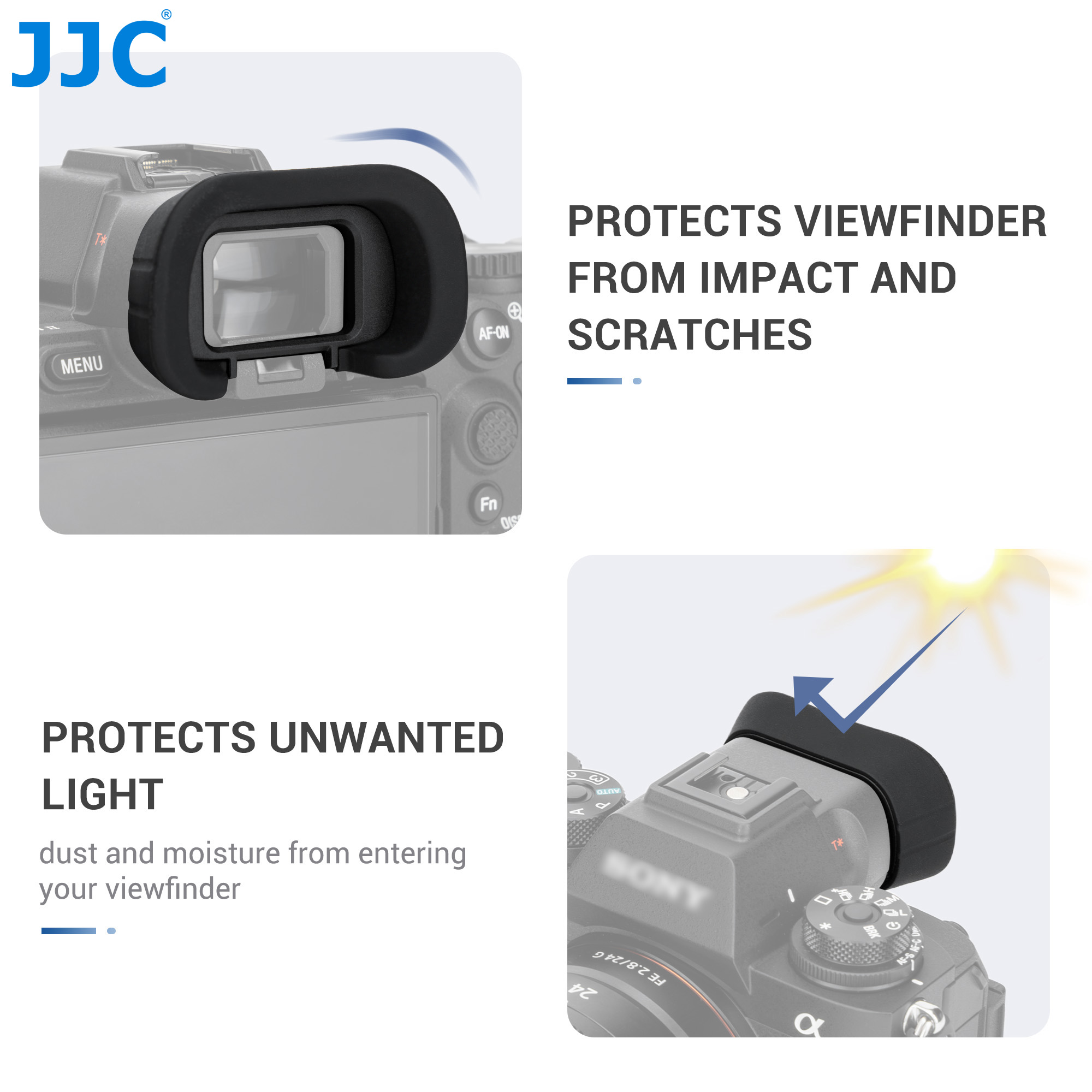 JJC - Ocular de Silicona Suave - Sony Camera A7 Iv reseña y precio